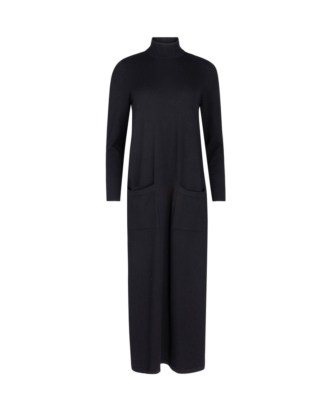 J MAXI KNIT AND SILK DRESS - Dresses