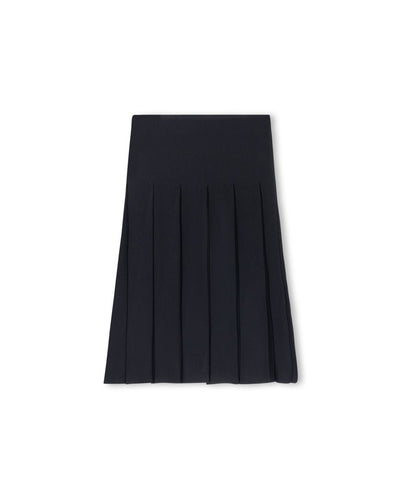 J RANGER - SILK KNIT PLEATED SKIRT - SKIRTS