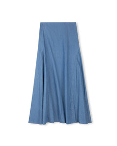 J SEAM DETAILED A - LINE SKIRT - Skirt