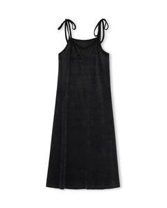 J VELVET SLIP ROBE - DRESSES