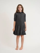 Load image into Gallery viewer, LU DENIM TIERED SHIRT DRESS - Dresses

