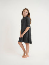 Load image into Gallery viewer, LU DENIM TIERED SHIRT DRESS - Dresses
