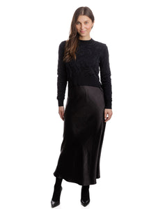 LU LONG SLIP SKIRT - SKIRTS