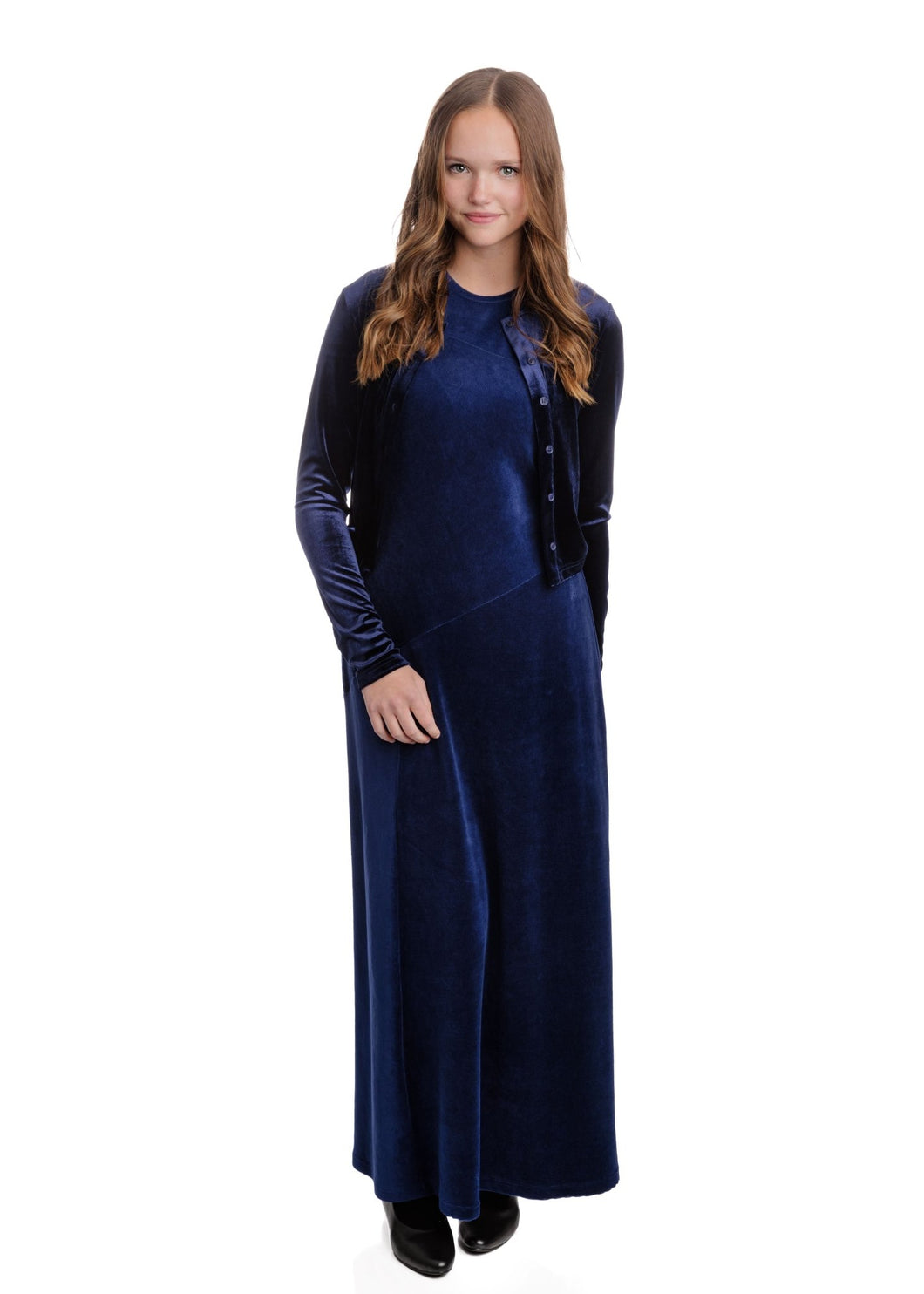 LU VELVET SET JUMPER - DRESSES