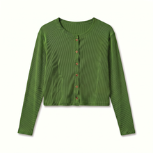 Load image into Gallery viewer, MISTÊ BASIC RIBBED CARDIGAN
