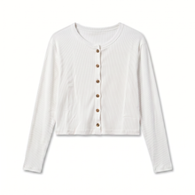 Load image into Gallery viewer, MISTÊ BASIC RIBBED CARDIGAN
