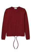 Load image into Gallery viewer, MISTÊ V NECK DRAW STRING TEE
