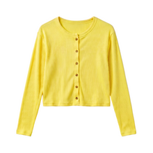 Load image into Gallery viewer, MISTÊ BASIC RIBBED CARDIGAN
