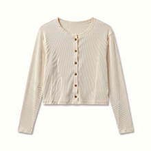Load image into Gallery viewer, MISTÊ BASIC RIBBED CARDIGAN
