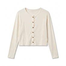 Load image into Gallery viewer, MISTÊ BASIC RIBBED CARDIGAN
