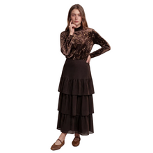 Load image into Gallery viewer, TR VELOUR MOCK NECK
