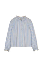 Load image into Gallery viewer, TG POINT RUFFLE BLOUSE
