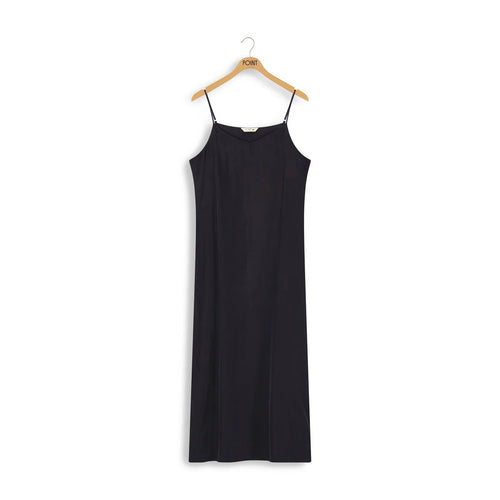 POINT SUEDED A - LINE SLIP DRESS - DRESSES