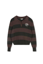 Load image into Gallery viewer, TG POINT KNIT POLO SWEATER
