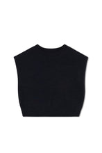 Load image into Gallery viewer, TG POINT CHUNKY KNIT VEST
