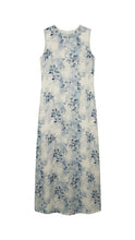 Load image into Gallery viewer, MISTÊ LEAF PRINT SLVLS DRESS
