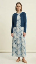 Load image into Gallery viewer, MISTÊ LEAF PRINT SLVLS DRESS
