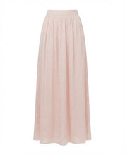Load image into Gallery viewer, LU SOLID PINK SMOCKED WAIST SKIRT
