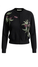 Load image into Gallery viewer, EL EMBROIDERD KNIT CARDi

