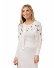 Load image into Gallery viewer, LU PINK EMBROIDERED KNIT TWINSET
