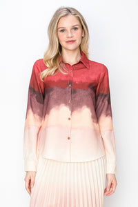 YAL MULTI COLOR PRINT BLOUSE - TOPS