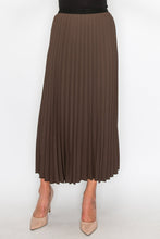 Load image into Gallery viewer, YAL SOLID PLEATED SKIRT - SKIRTS
