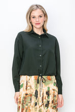 Load image into Gallery viewer, YAL SOLID TIE WAIST BLOUSE - SKIRTS
