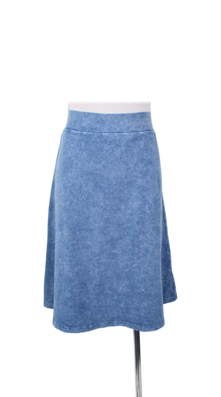 KIKI RIKI STONE WASH LADIES A-LINE SKIRT 27'' - Skirts