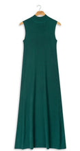 Load image into Gallery viewer, POINT RIB KNIT MAXI ALINE DRESS - Dresses
