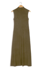 Load image into Gallery viewer, POINT RIB KNIT MAXI ALINE DRESS - Dresses
