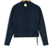 Load image into Gallery viewer, POINT SIDE TIE CARDI - Tops
