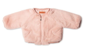 TINY CUDDLEZ BABY FUR JACKET - COAT