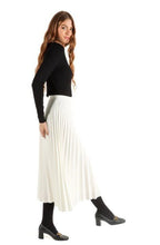 Load image into Gallery viewer, BGDK ACCORDIAN PLEATED SKIRT MIDI - Skirts
