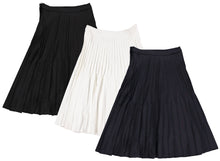 Load image into Gallery viewer, BGDK DOUBLE PLEATED SKIRT MIDI - SKIRTS
