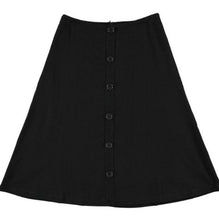 Load image into Gallery viewer, BGDK LADIES RIBBED BUTTON SKIRT 29&quot; - Skirts
