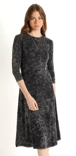 BGDK LADIES STONE WASHED DRESS - Dresses