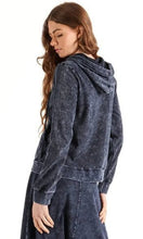 Load image into Gallery viewer, BGDK LADIES STONE WASHED HOODIE - Tops
