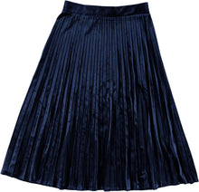 Load image into Gallery viewer, BGDK VELOUR ACORDIAN PLEATED SKIRT 29&quot; - Skirts
