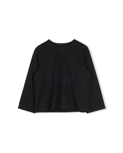 J BOXY FOLDED CUFF SLEEVE TEE - Tops