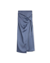 Load image into Gallery viewer, J MAWER KNOT SIDE SILKY SKIRT - Skirts
