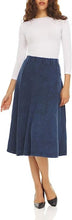 Load image into Gallery viewer, KIKI RIKI PANELED STONEWASH SKIRT 31&quot; - Skirts
