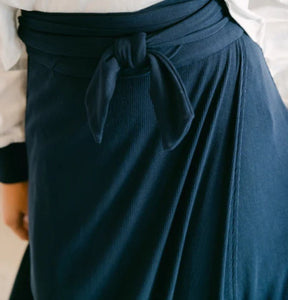 POINT A-LINE TIE SKIRT - Skirts