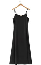 Load image into Gallery viewer, POINT MAXI SATIN SLIP DRESS - Dresses
