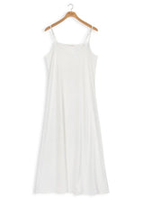 Load image into Gallery viewer, POINT MAXI SATIN SLIP DRESS - Dresses
