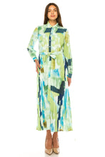 Load image into Gallery viewer, YAL PRINT SHIRT DRESS - Dresses
